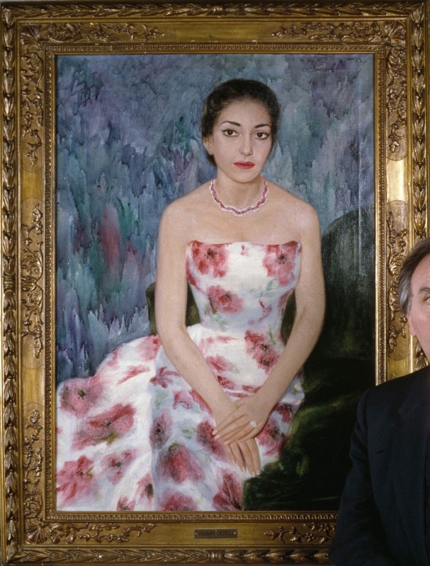 ritratto originale di Maria Callas